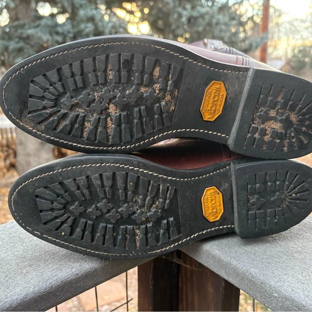 Men's Chippewa Brown Leather Boots - Picture 6 of 6